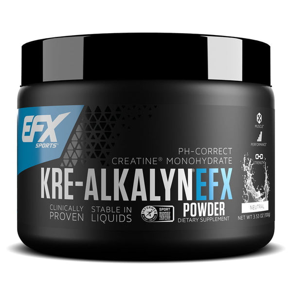 EFX Sports Kre-Alkalyn EFX Powder, Unflavored 100g 66 Servings - Creatine Supplements at MySupplementShop by EFX Sports