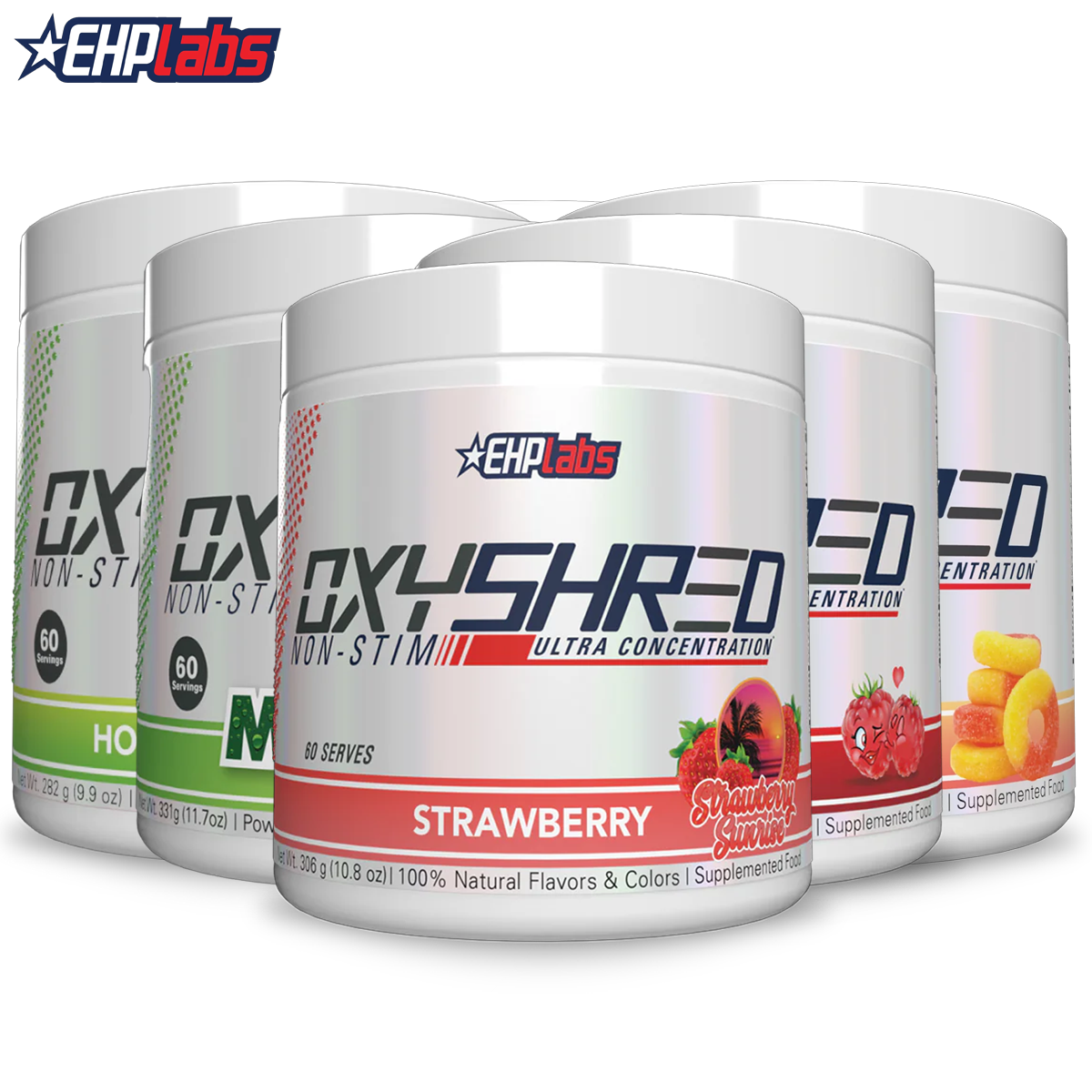 EHP Labs OxyShred Non-Stim 60 Servings - Fat Burners at MySupplementShop by EHP Labs