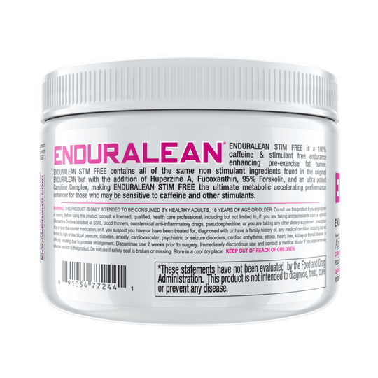 Innovapharm Enduralean Stim Free 252g - Stim Free Pre Workout at MySupplementShop by Innovapharm