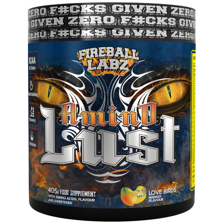 Fireball Labz AminoLust 405g Lovebirds (Mango) - Supplements at MySupplementShop by Fireball Labz