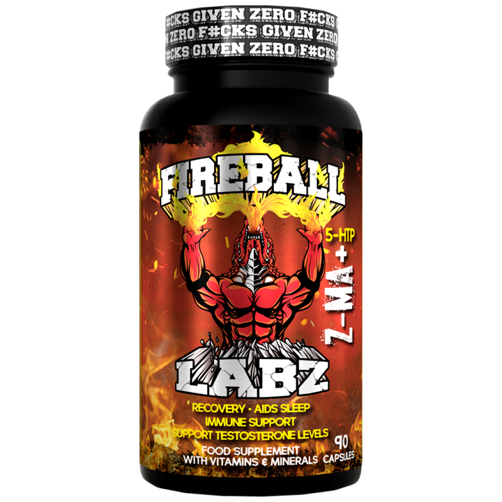 Fireball Labz ZMA+ 90caps - Single Minerals at MySupplementShop by Fireball Labz