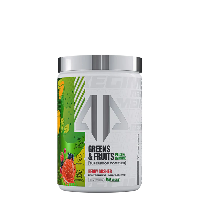 AP Sports Regimen Greens+ Fruits+ Immune 300g - Berry Gusher - Sports Nutrition at MySupplementShop by AP Sports Regimen