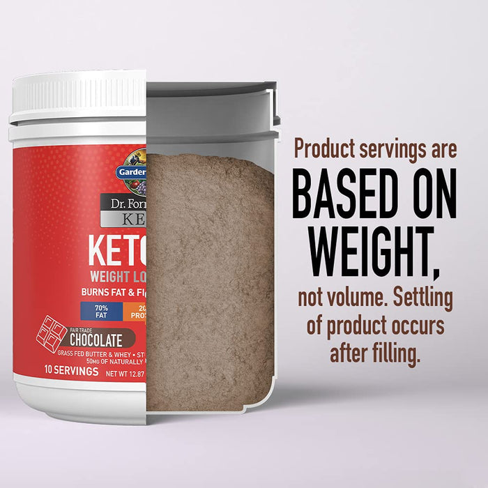 Garden of Life Dr. Formulated Keto Fit, Chocolate - 365g - Whey Proteins at MySupplementShop by Garden of Life