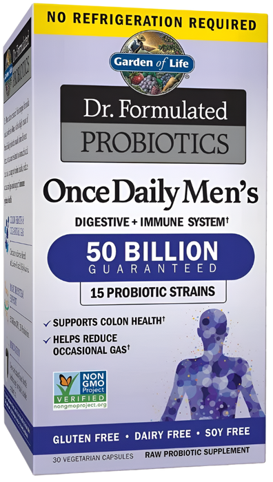 Garden of Life Dr. Formulated Probiotics Once Daily Men's - 30 vcaps