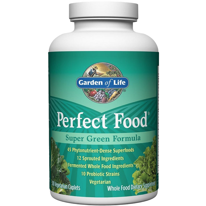 Garden of Life Perfect Food Super Green Formula - 300 vegetarian caplets