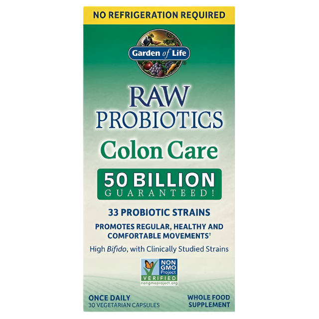 Garden of Life Raw Probiotics Colon Care – 30 Kapseln