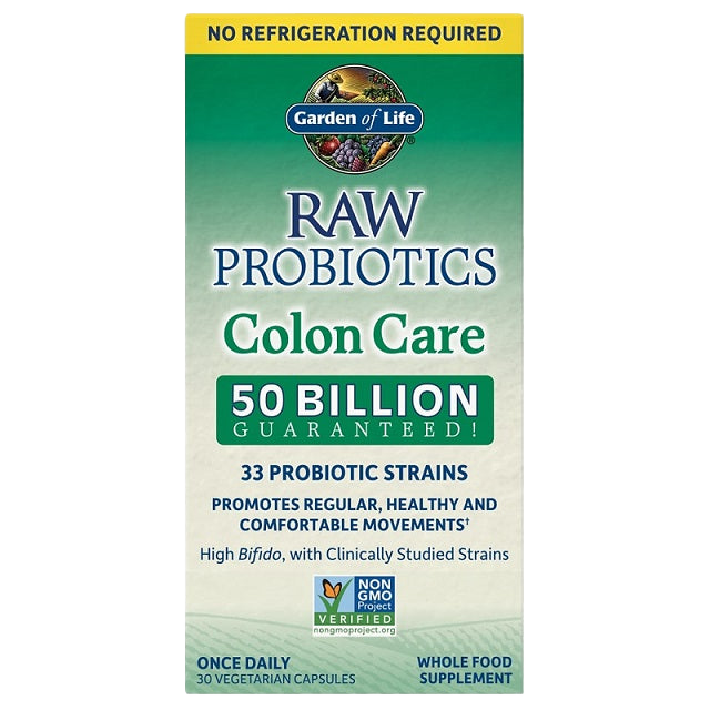Garden of Life Raw Probiotics Colon Care – 30 Kapseln