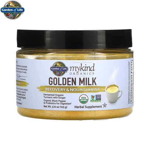 Garden of Life Mykind Organics Golden Milk 105g 30 Servings - Health and Wellbeing at MySupplementShop by Garden of Life