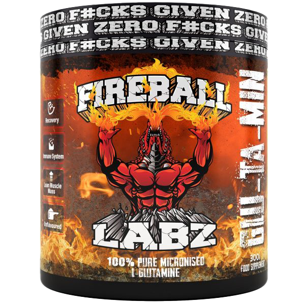 Fireball Labz Glu-Ta-Min 300g Fruit Punch