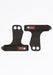 Gorilla Wear 2-Hole Leather Lifting Grips Black - Weight Lifting Gloves at MySupplementShop by GORILLA WEAR