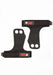 Gorilla Wear 2-Hole Leather Lifting Grips Black - Weight Lifting Gloves at MySupplementShop by GORILLA WEAR