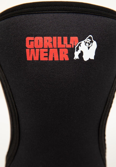 Gorilla Wear 5mm Knee Sleeves Black - Knee Pads at MySupplementShop by GORILLA WEAR