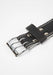 Gorilla Wear 6 Inch Padded Leather Lifting Belt Black/Black - Weight Lifting Belts at MySupplementShop by GORILLA WEAR