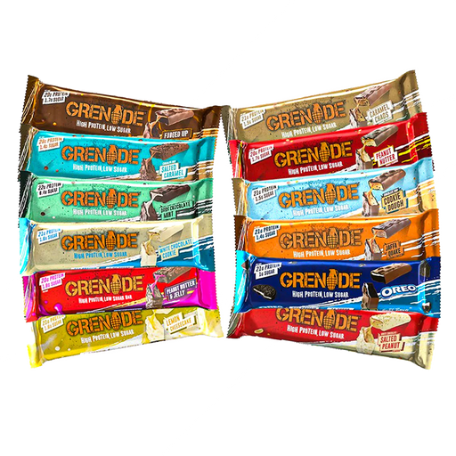 Grenade High Protein Low Sugar Bar 12 x 60g - Protein Bars at MySupplementShop by Grenade