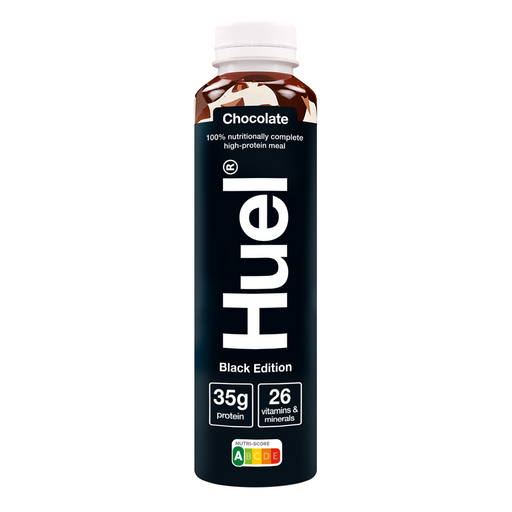 HUEL Ready-to Drink Black Edition 8x500ml - Chocolate - Sports Supplements at MySupplementShop by HUEL