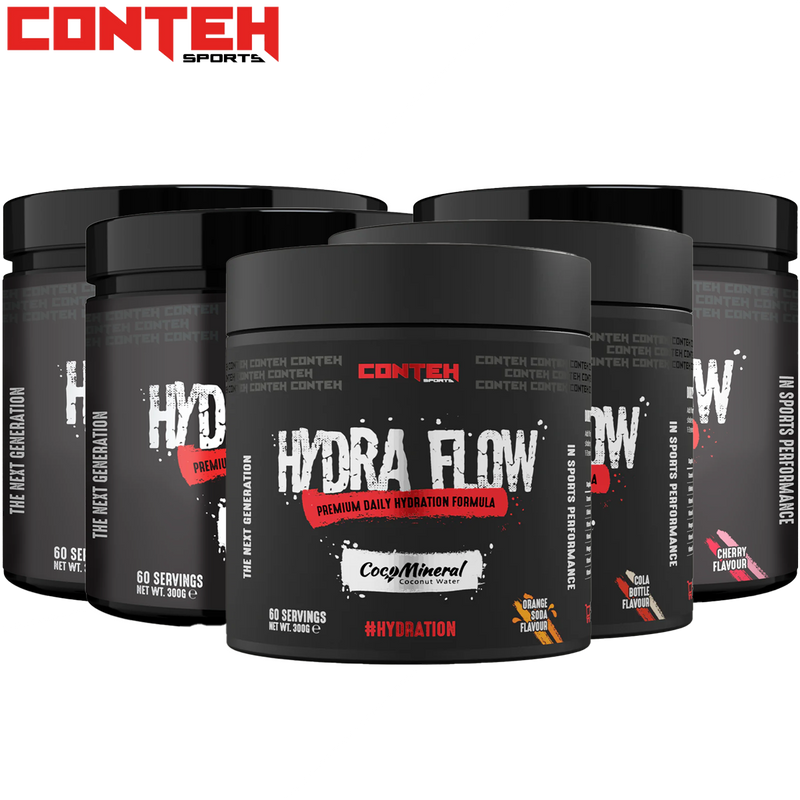 Conteh Sports Hydra Flow Daily Hydration Formula 300g - Hydration Supplement at MySupplementShop by Conteh Sports