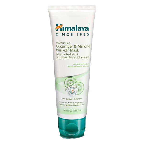 Himalaya Moisturizing Cucumber & Almond Peel-off Mask - 75 ml.