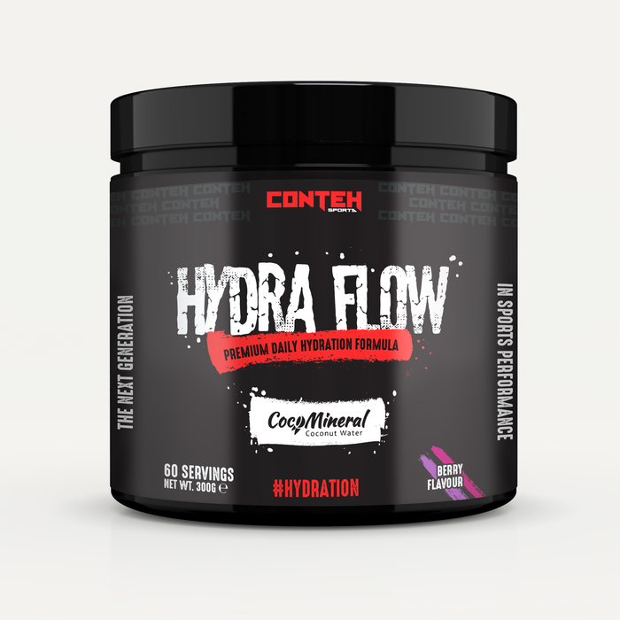 Conteh Sports Hydra Flow Daily Hydration Formula 300g - Hydration Supplement at MySupplementShop by Conteh Sports