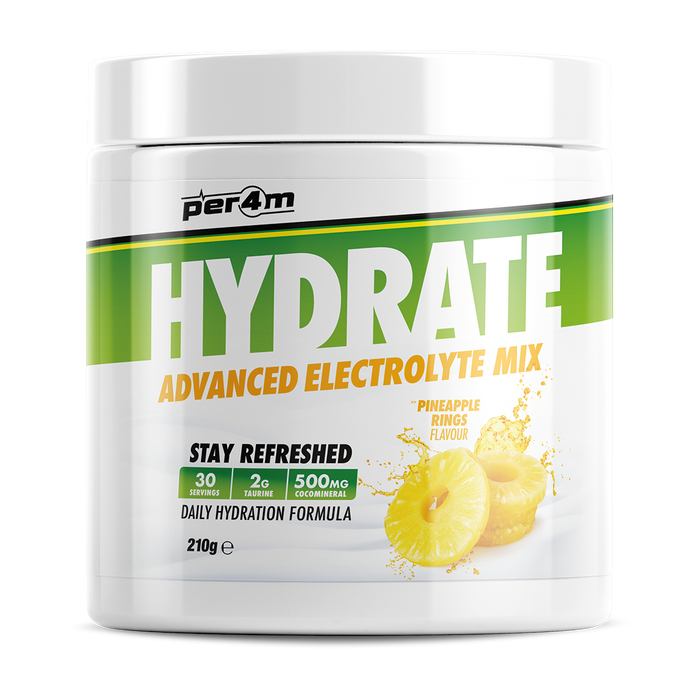 Per4m Hydration 210g - Pineapple Rings - Electrolyte Replacements at MySupplementShop by PER4M Nutrition