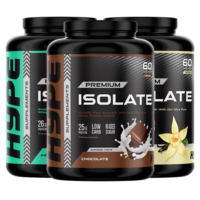 Hype Isolate Protein 1.8kg - Uncompromised Purity for Accelerated Results