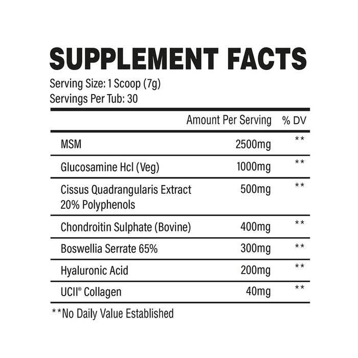 JOIN-IN – Advanced Joint Support 210g | MSM, Glucosamine & UC-II Collagen