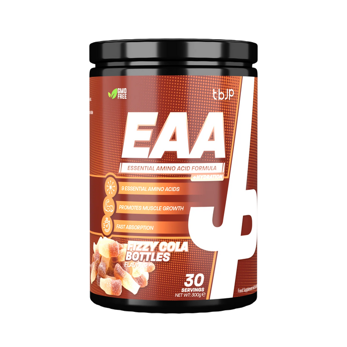 Trained By JP EAA Plus Hydration 300g (30 Servings) - Fizzy Cola - Sports Supplements at MySupplementShop by Trained By JP