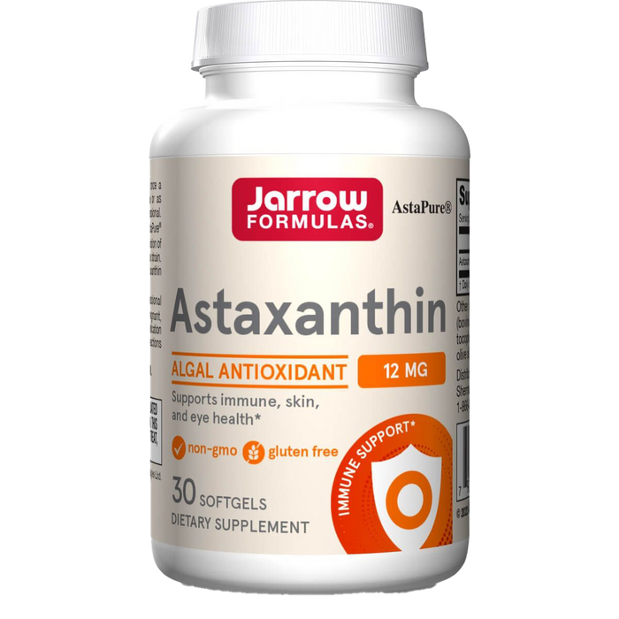 Jarrow Formulas Astaxanthin 12mg 30 Softgels
