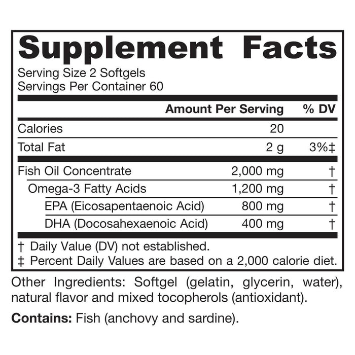 Jarrow Formulas Omega-3 EPA-DHA Balance 600mg 120 Softgels - Joint Support at MySupplementShop by Jarrow Formulas