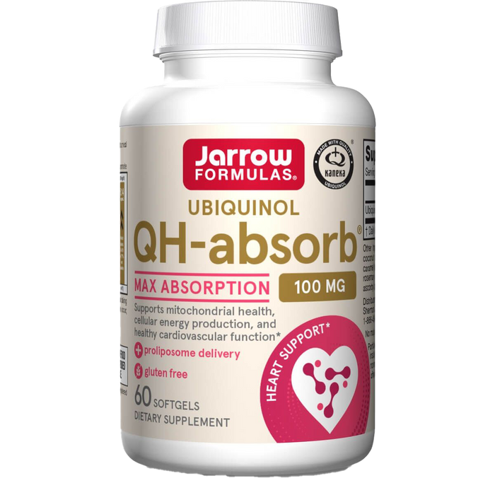 Jarrow Formulas Ubiquinol QH-Absorb 100mg 60 Softgels