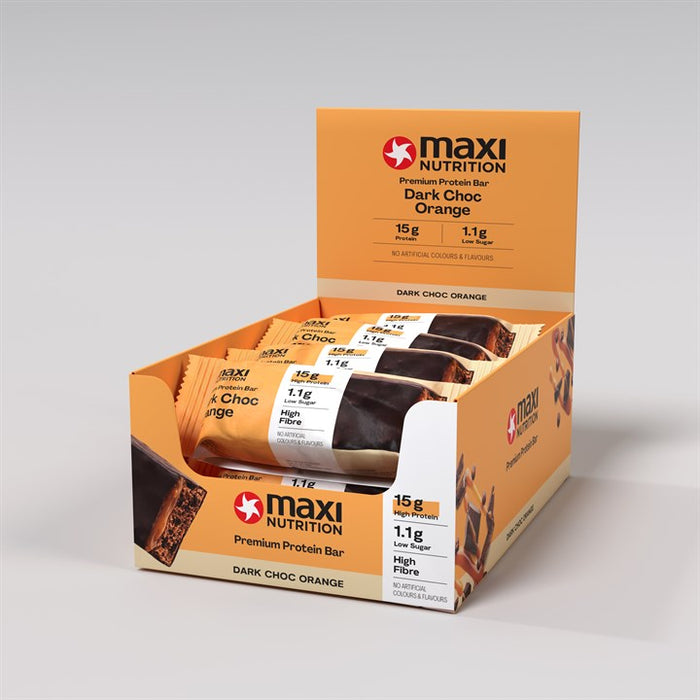 Maxi Nutrition Premium Protein Bars - 12 x 45g Pack - Protein Bar at MySupplementShop by Maxi Nutrition