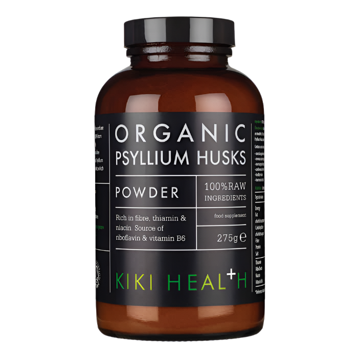 Kiki Health Organic Raw Psyllium Husk Powder 275g