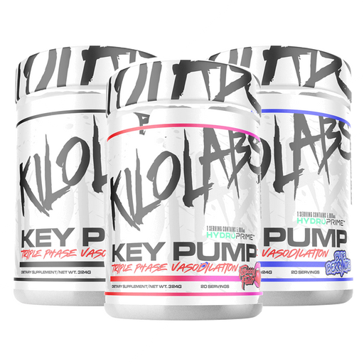 Kilo Labs Key Pump Stim Free Pump Pre-Workout 324g - Stim Free Pre Workout at MySupplementShop by Kilo Labs