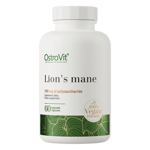 OstroVit Lion's Mane VEGE 60 Caps - Sports Supplements at MySupplementShop by Ostrovit