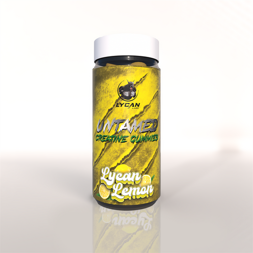 Lycan Labs Untamed Creatine Gummies 300g Lycan Lemon - Creatine Powder at MySupplementShop by Lycan Labs