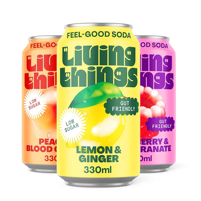 Living Things Prebiotic Drink 12x330ml - Sports Nutrition at MySupplementShop by Living Things