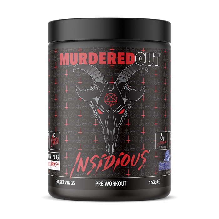 Murdered Out Insidious Pre-Workout 463g - Pre Workout at MySupplementShop by Murdered Out