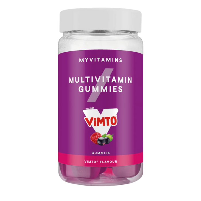 Myvitamins Vimto Flavour Multivitamin - 60 Gummies – 8 Essential Vitamins for Energy & Wellness