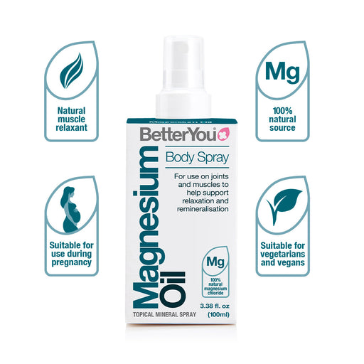 BetterYou Magnesium Oil Orginal Spray 100ml - Joint Support at MySupplementShop by Betteryou