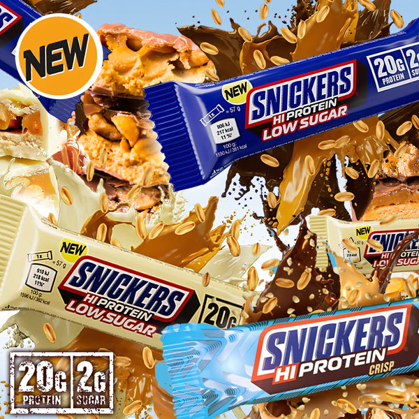 Snickers Hi-Protein Bars 12x55g - Sports Nutrition at MySupplementShop by Snickers