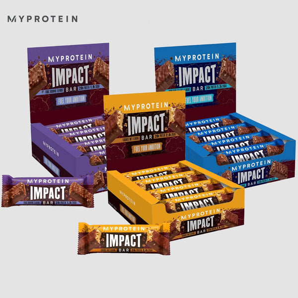 MyProtein Impact Protein Bar 12 x 64g - Protein Bars at MySupplementShop by MyProtein