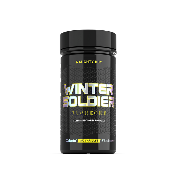 Naughty Boy Winter Soldier Blackout 150 Caps - Sports Nutrition at MySupplementShop by Naughty Boy