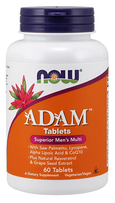 NOW Foods ADAM Multi-Vitamin for Men - 60 tablets