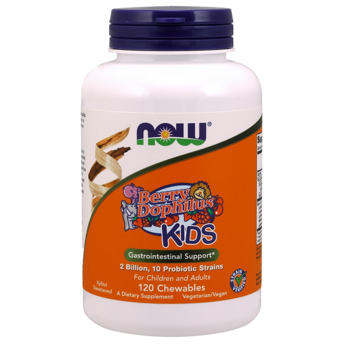 NOW Foods BerryDophilus Kids - 120 chewables