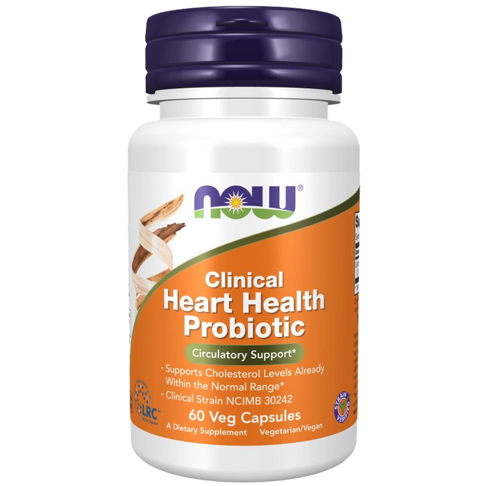 NOW Foods Clinical Heart Health Probiotic - 60 vcaps