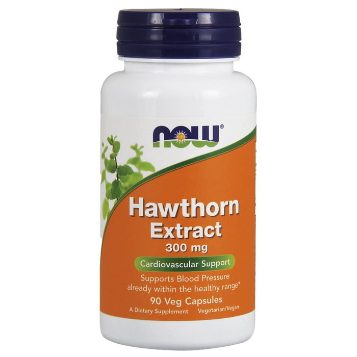 NOW Foods Hawthorn Extract, 300mg - 90 vcaps
