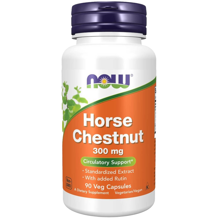 NOW Foods Horse Chestnut 300 mg 90 Veg Capsules