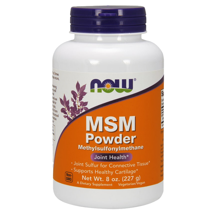 NOW Foods MSM Methylsulfonylmethan, Pulver – 227 g