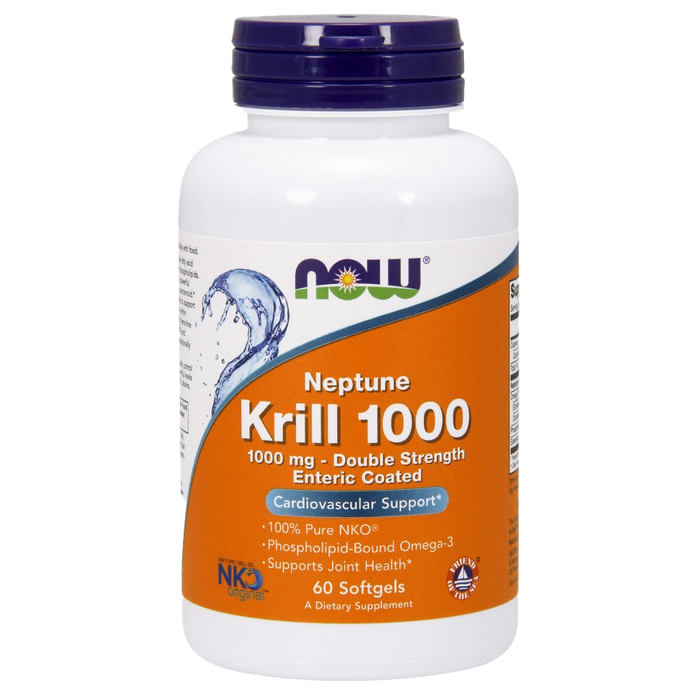 NOW Foods Neptune Krill Oil, 1000mg - 60 softgels
