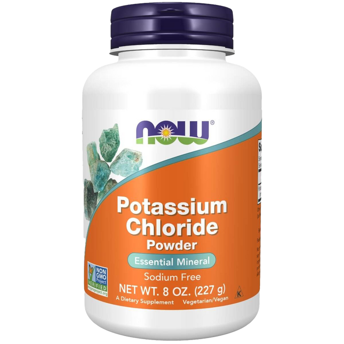 NOW Foods Potassium Chloride Powder 8oz (227g)