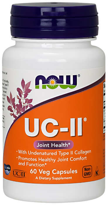 NOW Foods UC-II Undenatured Type II Collagen - 60 vcaps